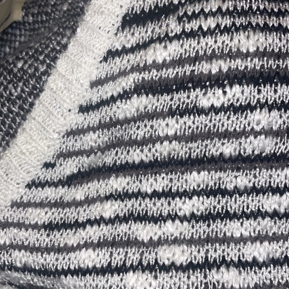 TheKorner Long Sleeve Pullover Sweater Blk White M - Picture 2 of 4